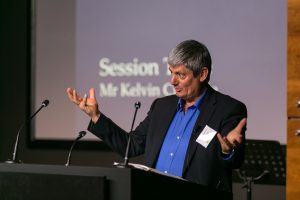 Kelvin Crombie at the MCF Centurions Seminar