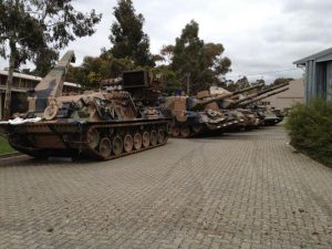 Armoured Recovery Vehicle and Leopard Tanks, Puckapunyal